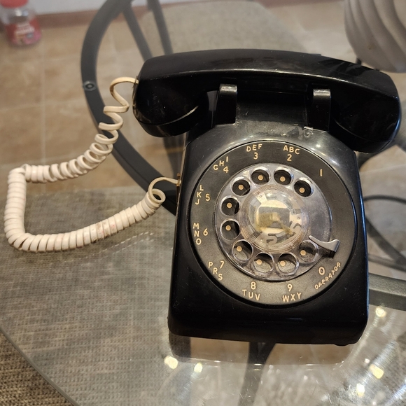 Vintage Stromberg Carlson Rotary Telephone Black Phone - Picture 9 of 11
